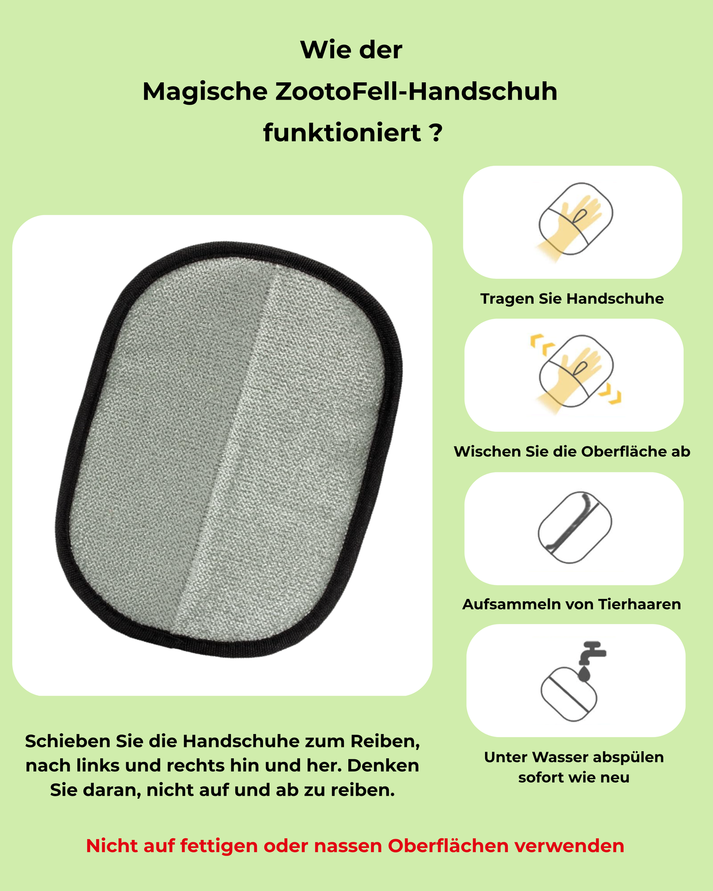 Magischer ZootoFell Handschuh