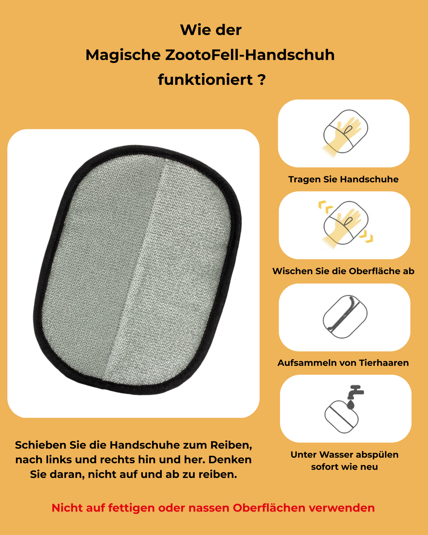 Magischer ZootoFell Handschuh